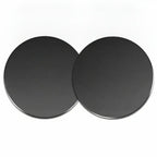 Set of metal mounting plates for Magnetic Car Phone Holder, including various shapes and sizes for universal compatibility.