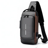 Anti-Theft USB Charging Chest Bag