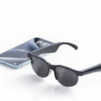  AI Smart Glasses displaying translation and audio features for seamless communication and entertainment.