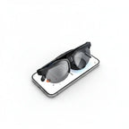  AI Smart Glasses displaying translation and audio features for seamless communication and entertainment.
