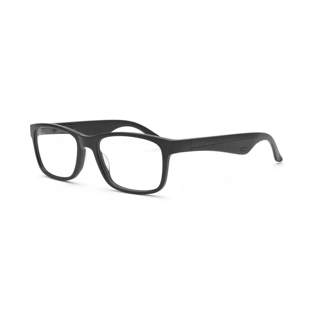  AI Smart Glasses displaying translation and audio features for seamless communication and entertainment.