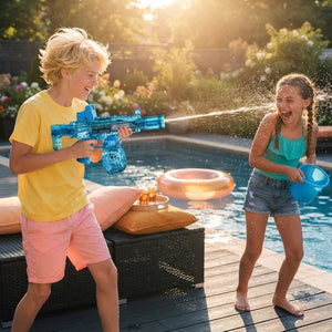 Simulated Recoil Electric Water Gun - stellar-photo-guarantee