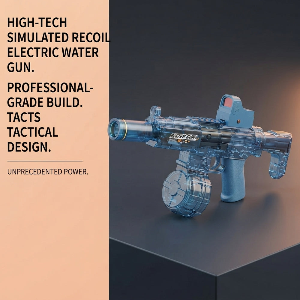 Simulated Recoil Electric Water Gun - stellar-stats-with-image